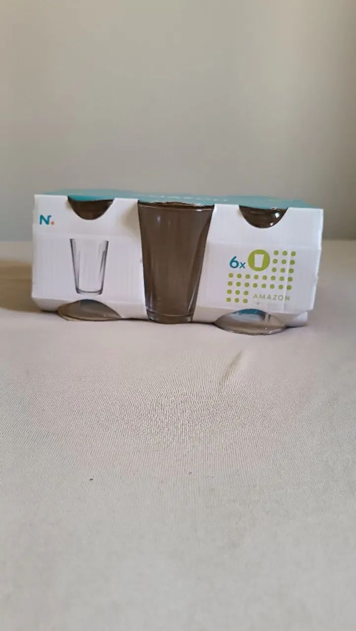 Kit de 6 Copos de Vidro