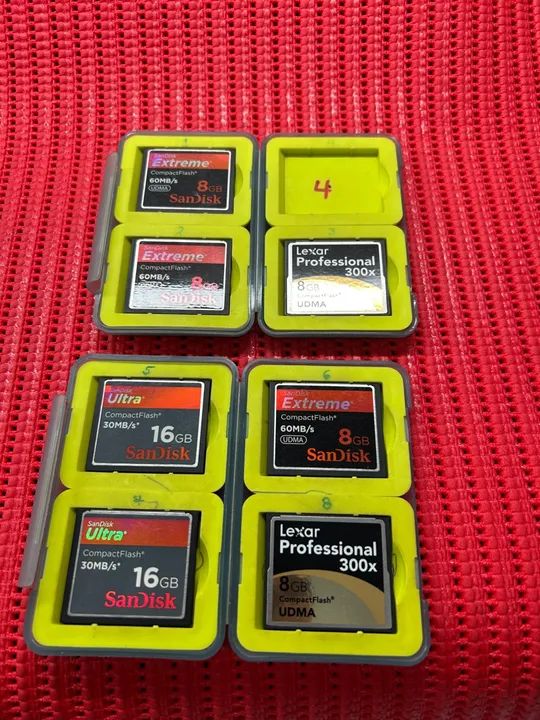 Cartões de memoria para câmer - Sandisk e Lexar - 8GB e 16GB - Foto 2