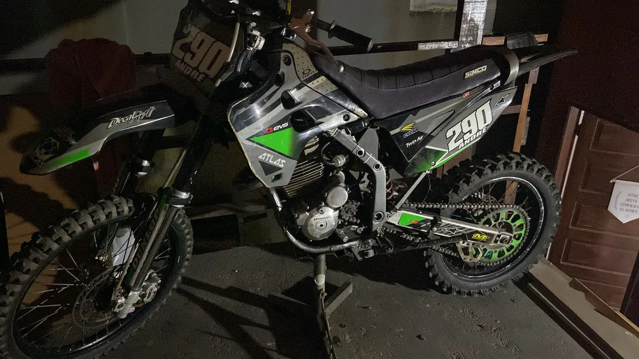 Vendo kx com motor de tornado com kit 293