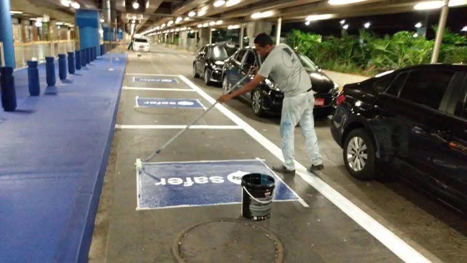 Pintura em geral e demarcações  - Foto 2