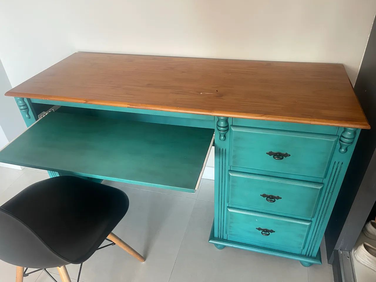 Escrivaninha madeira - Foto 5