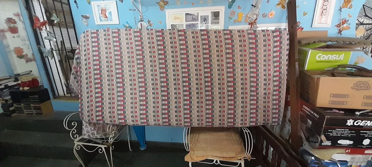 Cama e Colchao de Solteiro Extra Firme Ortobom nunca usados - Foto 2