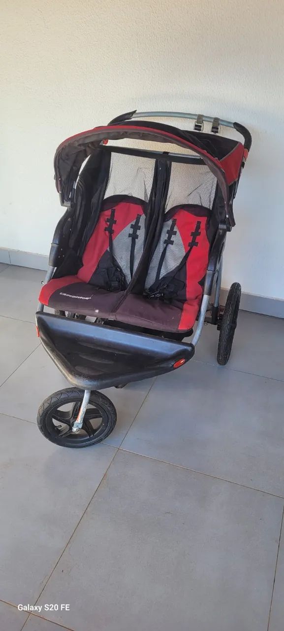 Carrinho Duplo Baby Trend Expedition - Foto 4