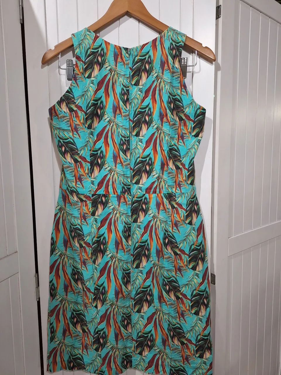 Vestido casual folhas  - Foto 3