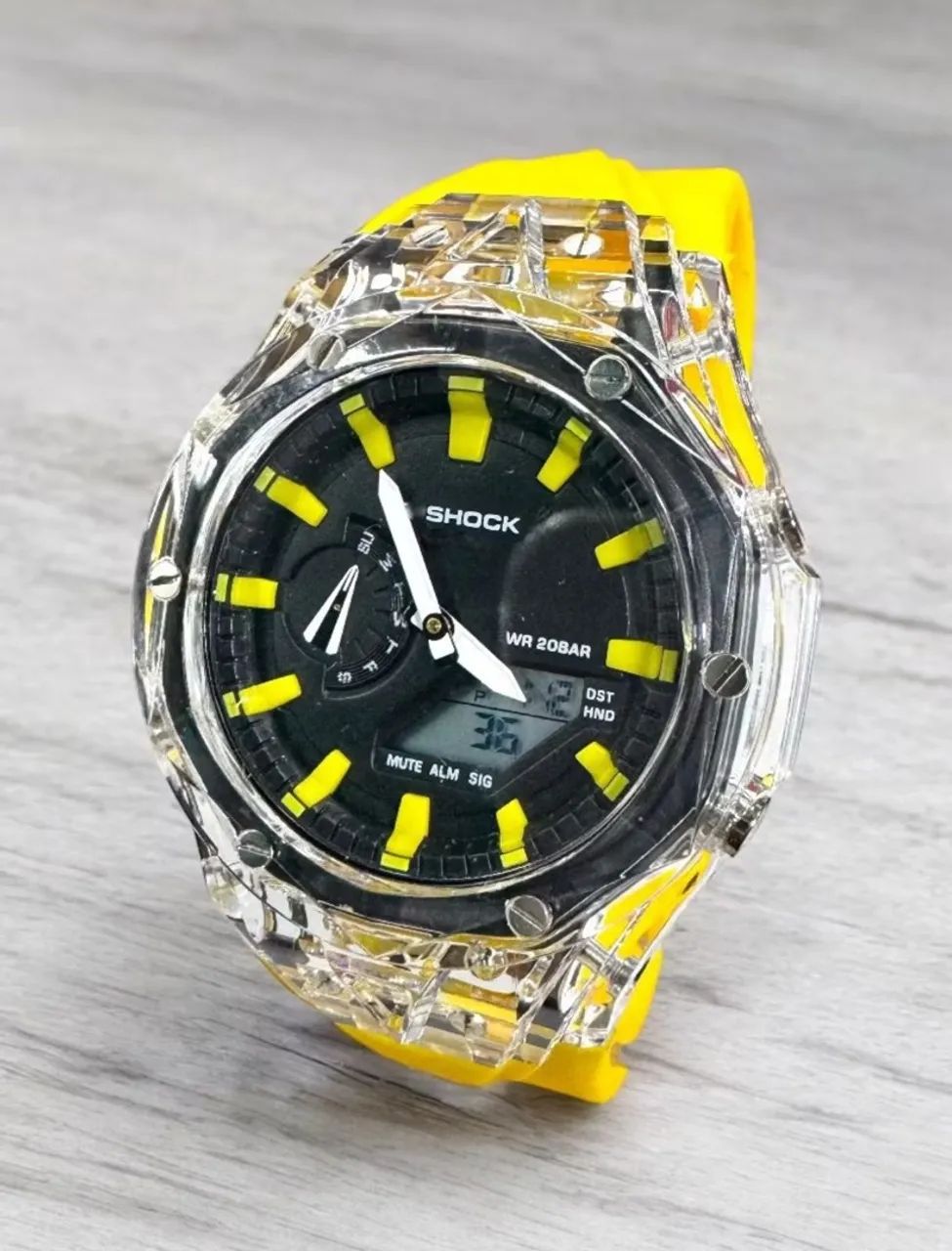 Relógios G-SHOCK TRANSPARENTE!! Aprova de Água!! PROMOÇÃO!! - Foto 2