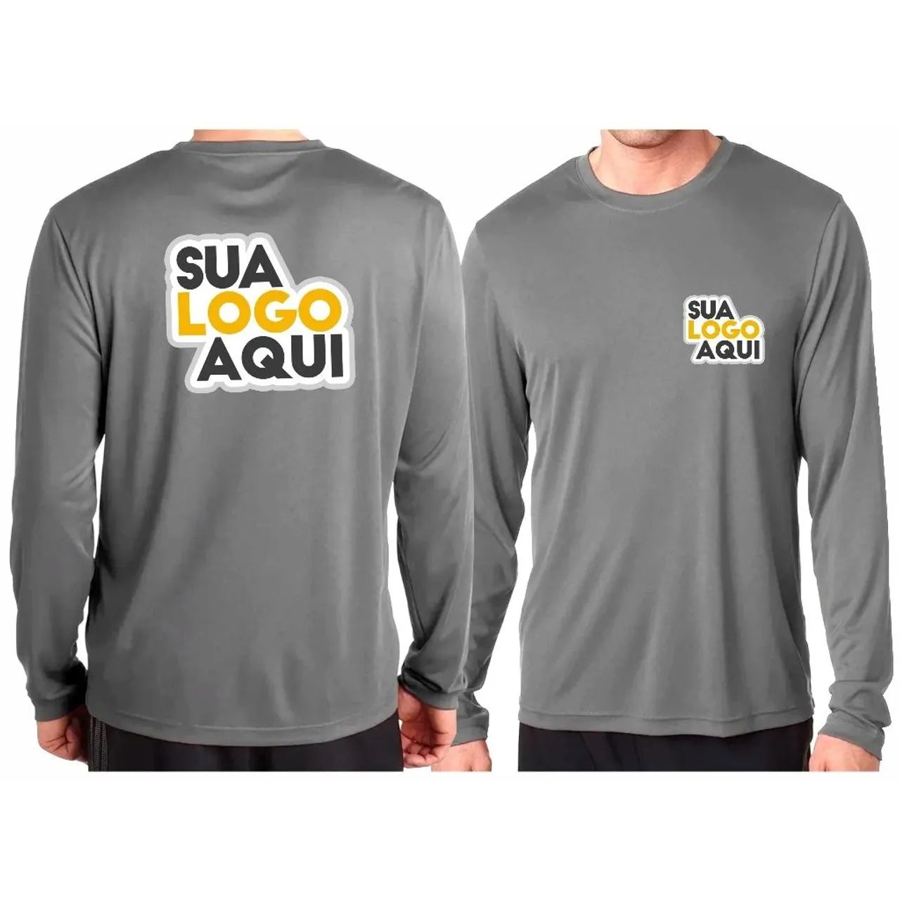 Camiseta manga longa uniforme  - Foto 5