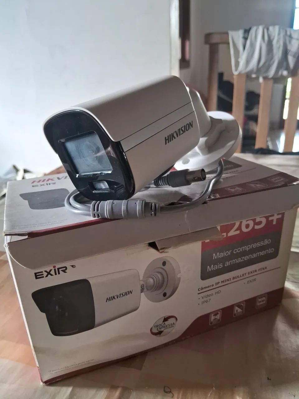 Câmera IP Mini Bullet Exir H.265+ - Alta Qualidade - Foto 3