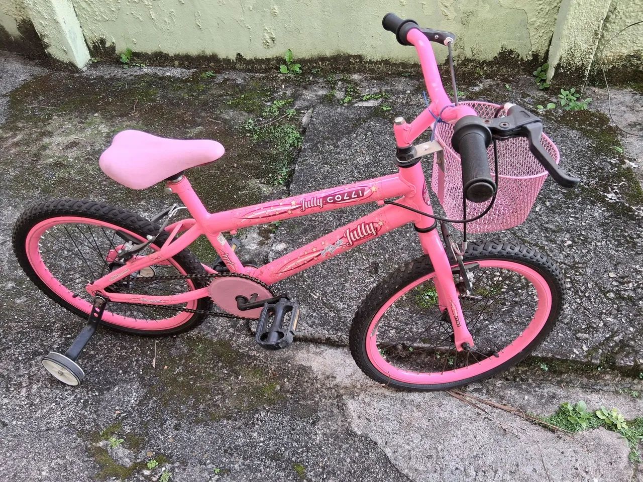 Vendo bicicleta rosa infantil  - Foto 2
