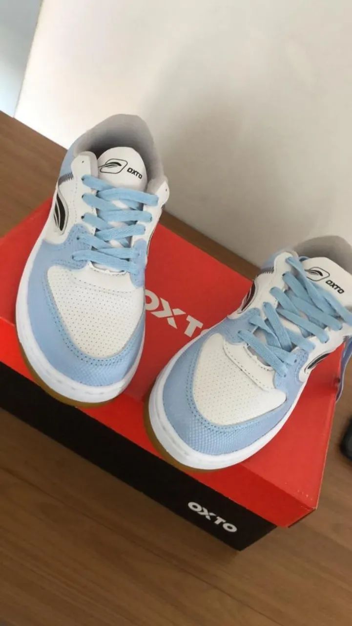Athletic Shoes Oxto Tênis Feminino Casual Oxto Oxto Denim Tênis