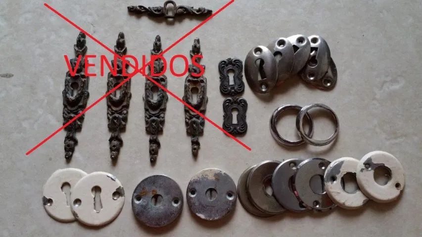 Ferragens de armarios antigas - Foto 3