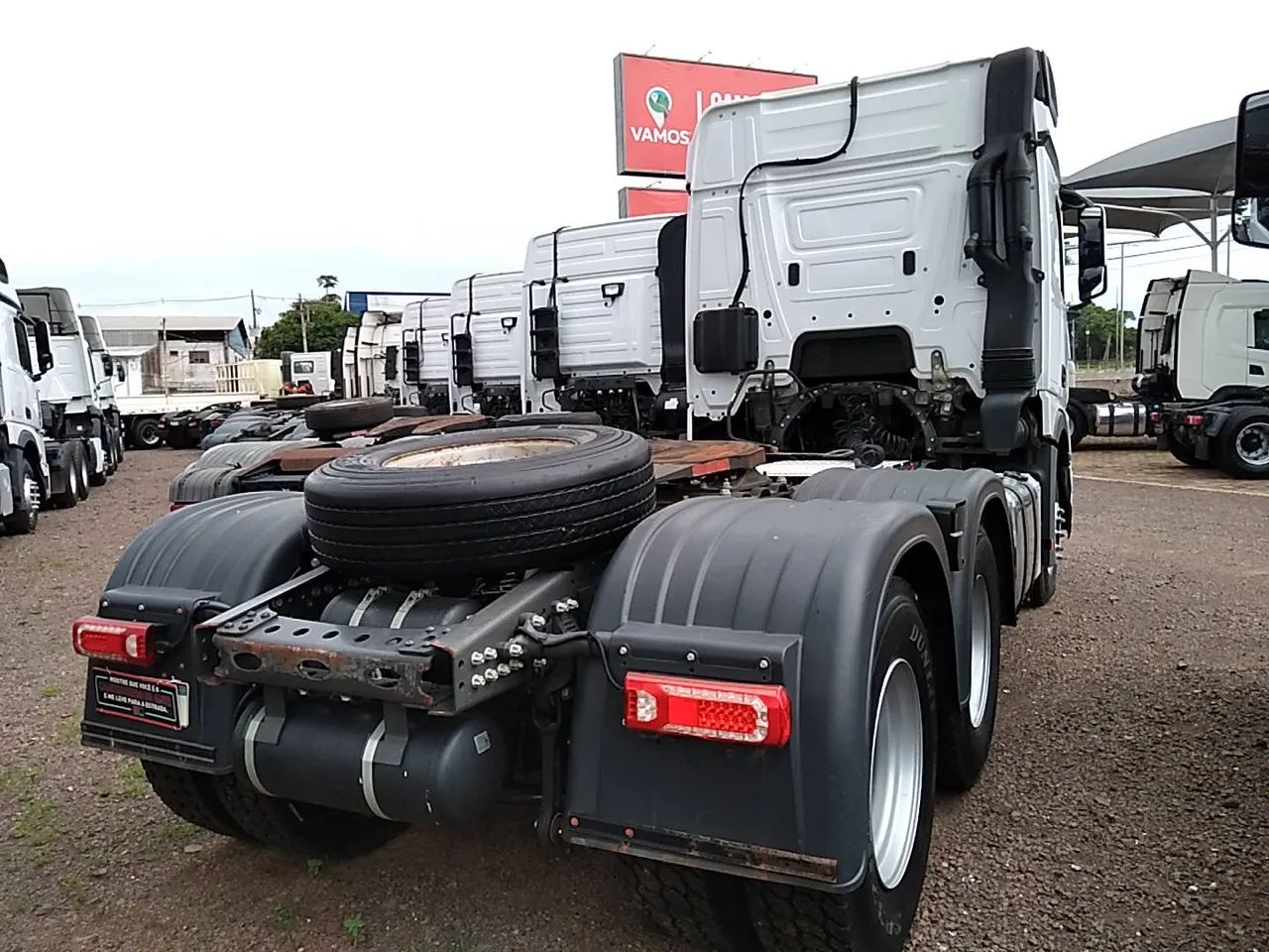 Mercedes-Benz Actros Actros 2651 MP5 LS 6x4 2p (diesel)(E5) 2022/2022 Vamos Seminovos Rege - Foto 4