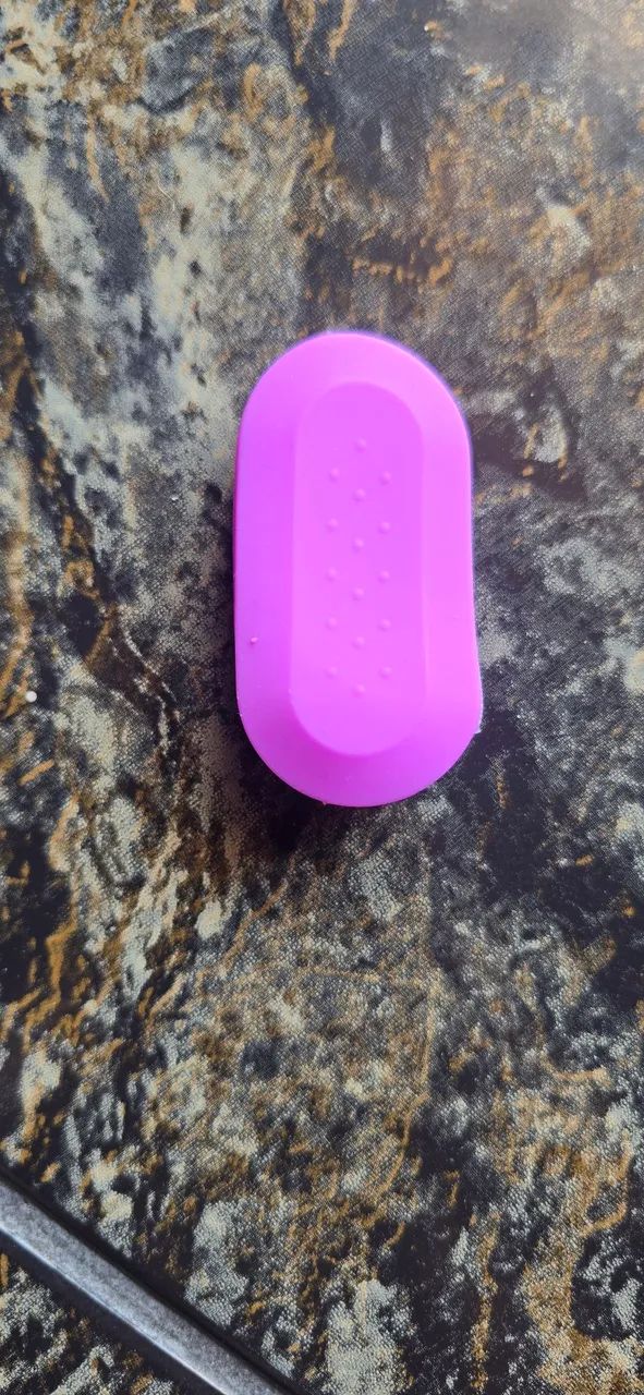 Capa em silicone lilás para chave canivete fiat - Foto 2