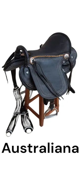 Sela Australiana - Couro Legítimo - Nova - Foto 5
