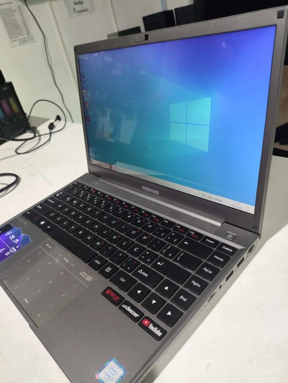 Notebook Positivo Motion i341tb intel Core i3 6157u Memoria 4Gb Ssd 120Gb Windows 10 - Foto 3