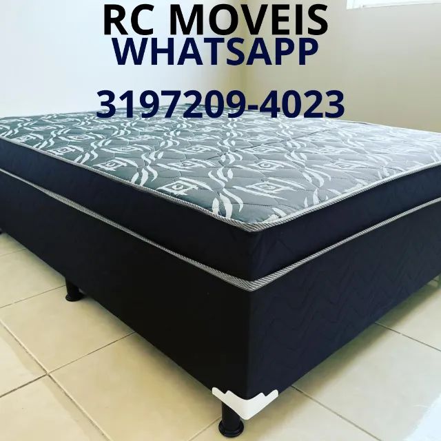 Cama Box Casal OrthoBox com Molas Ensacadas - Conforto e Sofisticação