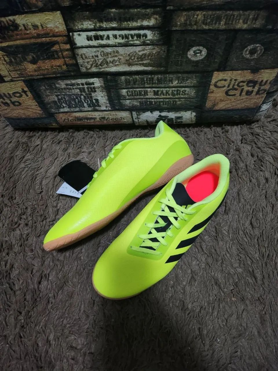 TAM.39/40/41/42/43/44 FUTSAL ORIGINAL ADIDAS FUTEBOL NOVA