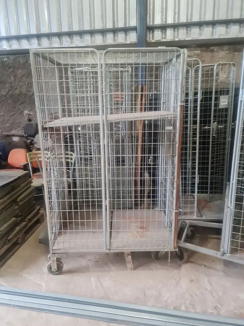 CARRINHO GAIOLA COM PORTAS E DIVISORIA - Foto 5