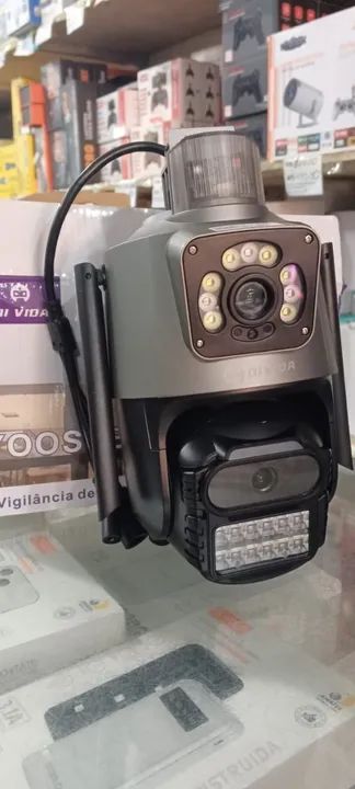 Camera de segurança lente dupla Externa Yosee Via Celular - Foto 2