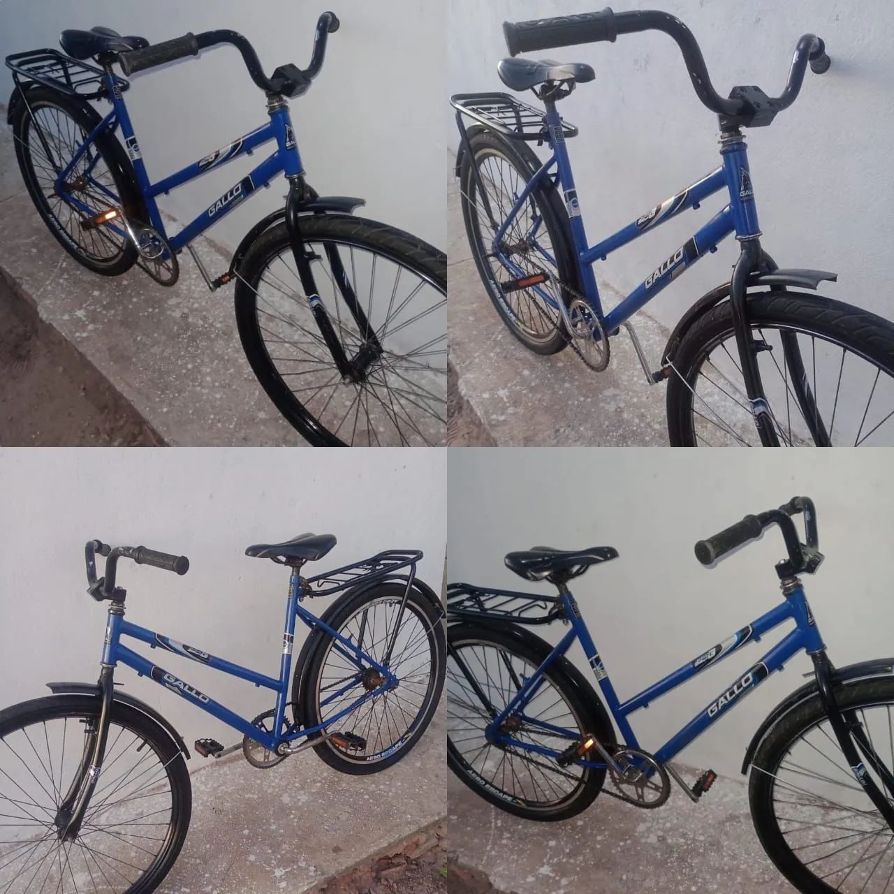 Bicicleta Gallo - Azul aro 26