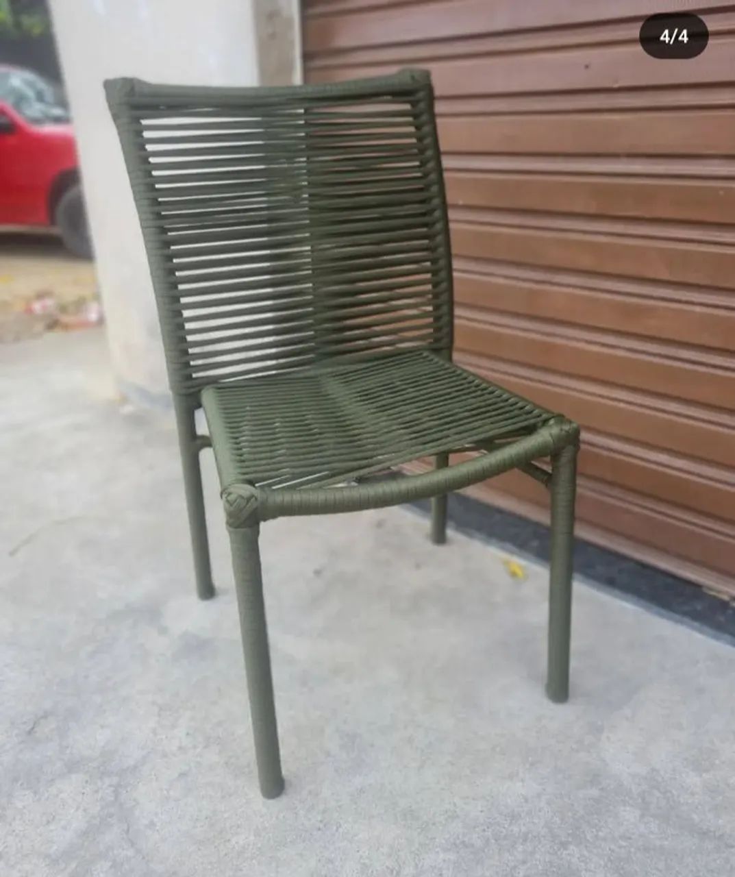 Cadeiras de corda náutica para sala de jantar - Foto 3