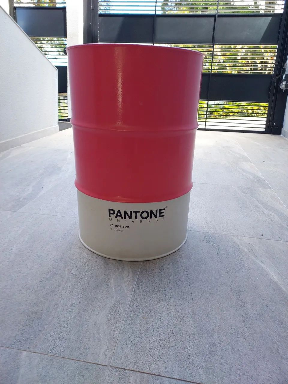 Tambor decorativo pantone