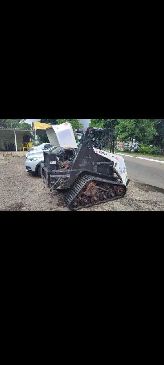 Mini carregadeira terex modelo pt 50