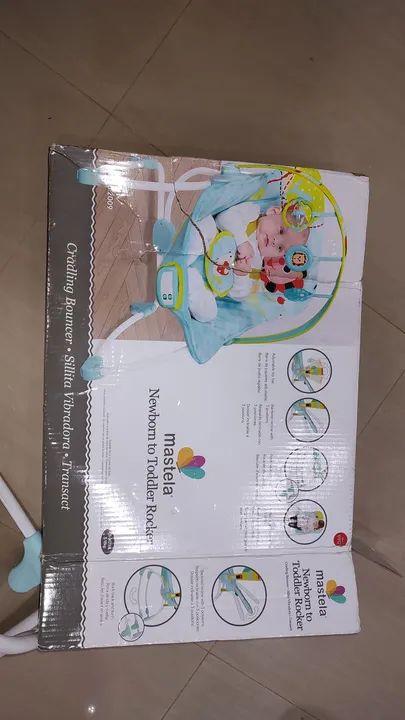 Cadeirinha de balanço vibratória - NOVA - Foto 2