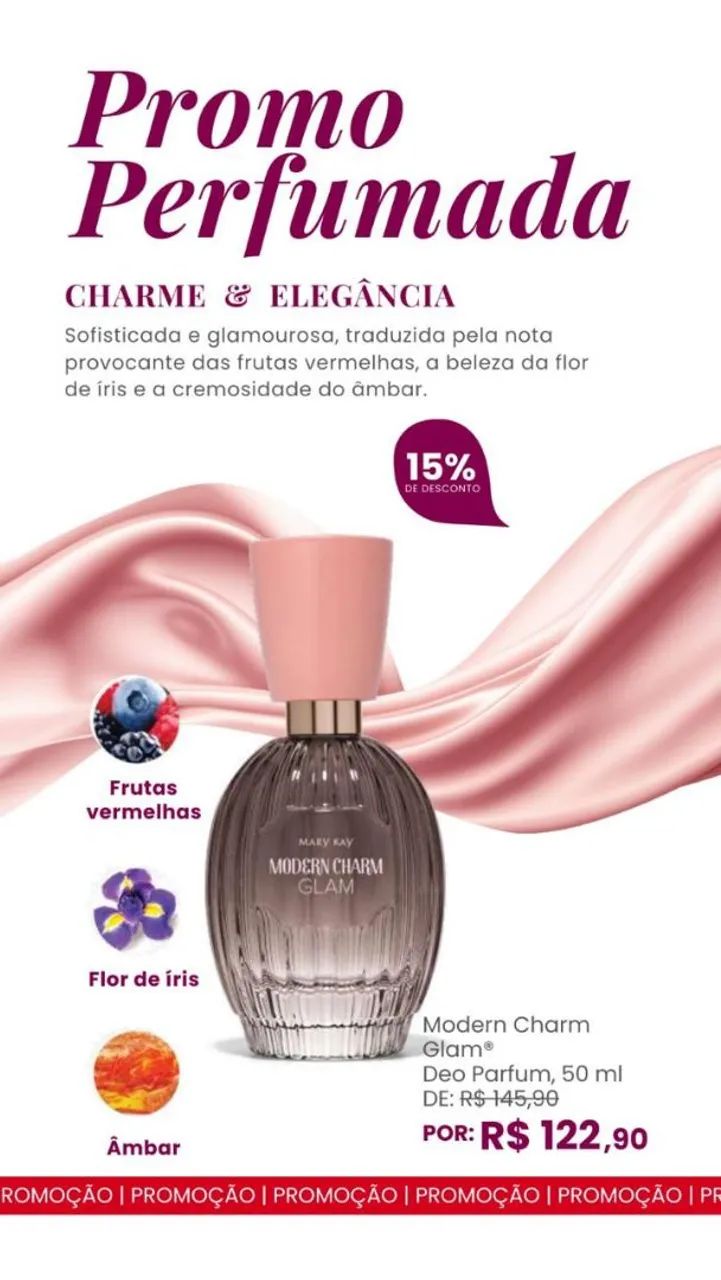 Perfume Modern Charm Glam - Mary Kay - 50ml - 15% OFF