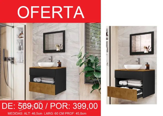 LINDO CONJUNTO PARA BANHEIRO-SOFISTICADO-NOVIDADE! - Foto 3