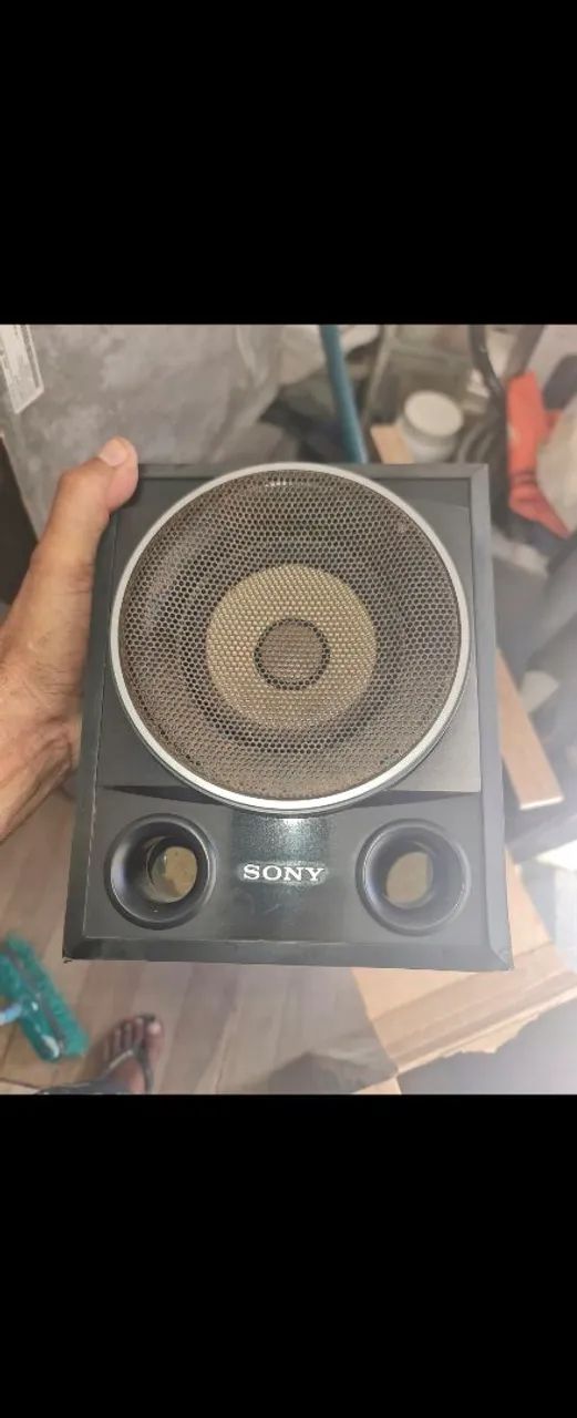 4 Caixas acústicas surround e surroundback  sony muteki sr7500