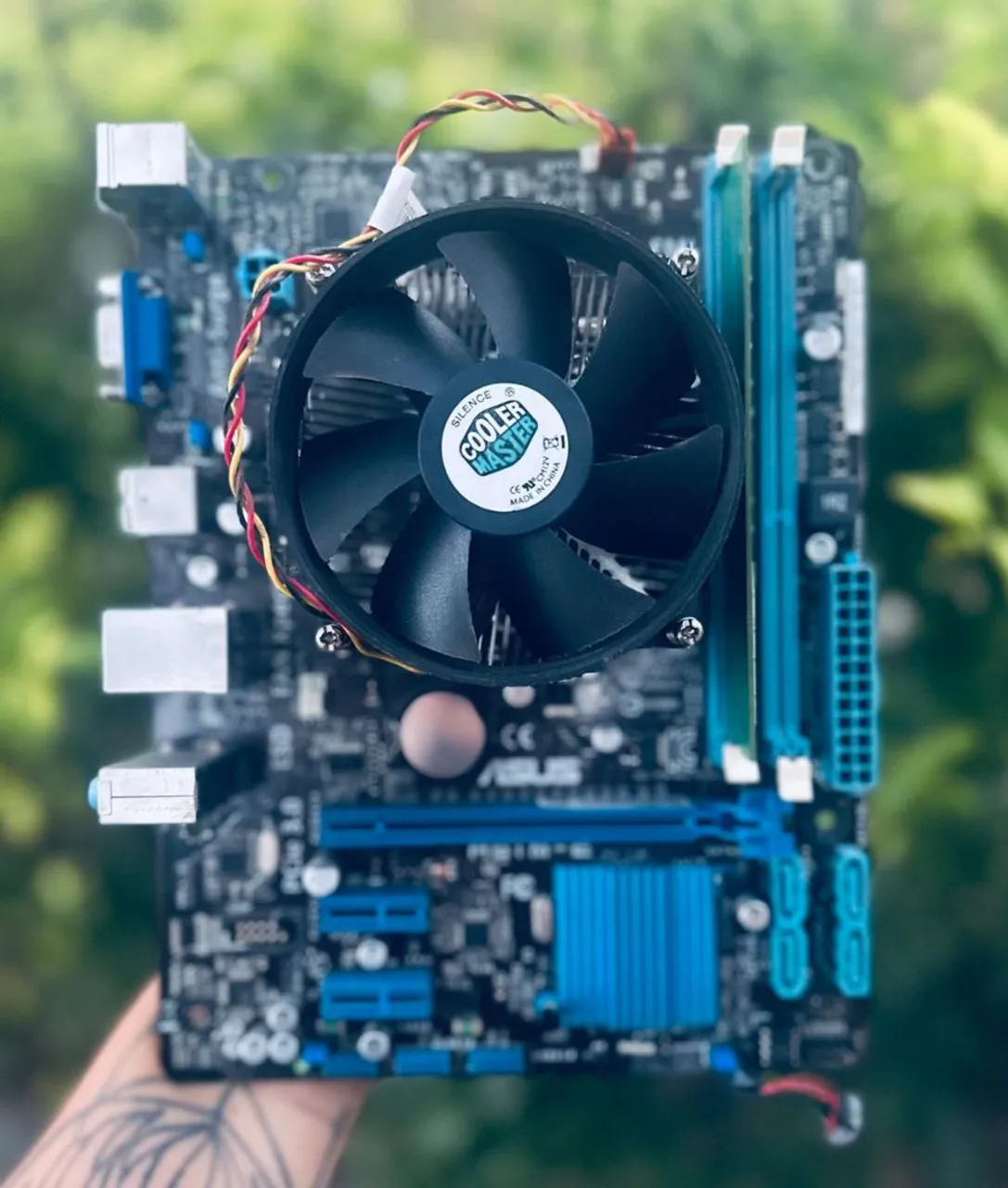 Kit placa mãe 1155 +core i5