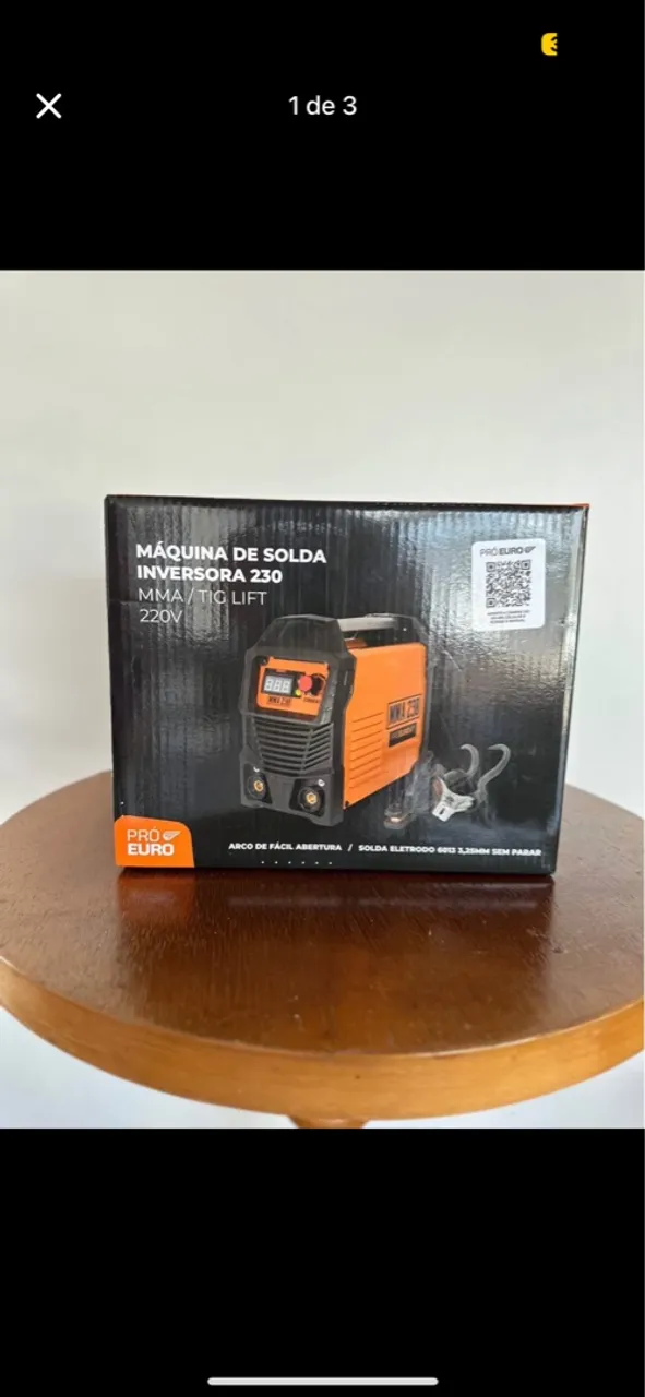 Máquina de Solda Inversora 230 Amperes Proeuro