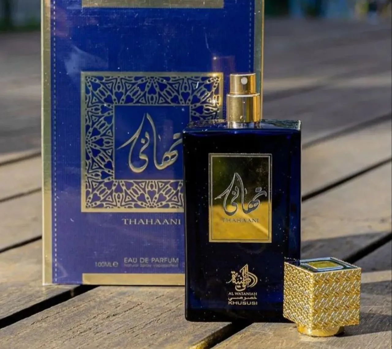 Perfume Árabe Thahaani - Original -100ml - Novo - Foto 4