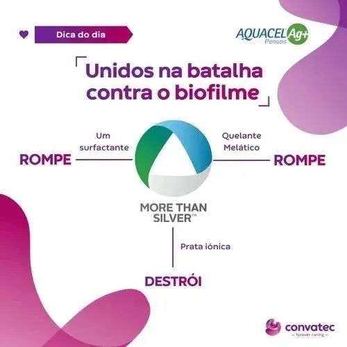 Curativo Aquacel Ag Extra 10x10cm | 5 unidades - Foto 4