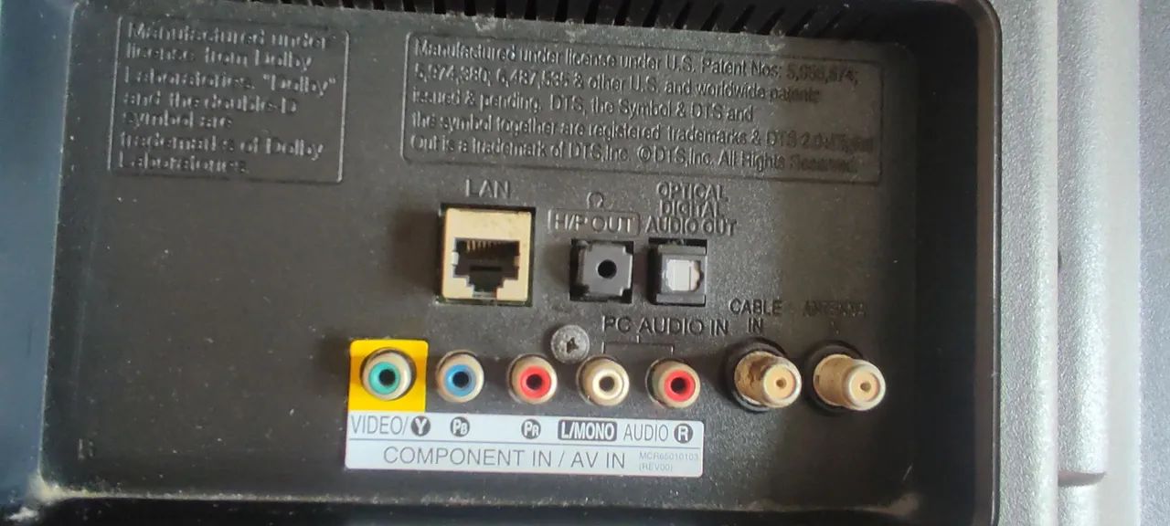 TV LG 32 polegadas - Tela Quebrad 70,00a - Foto 3