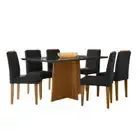 Mesa para Sala de Jantar - Tampo Preto