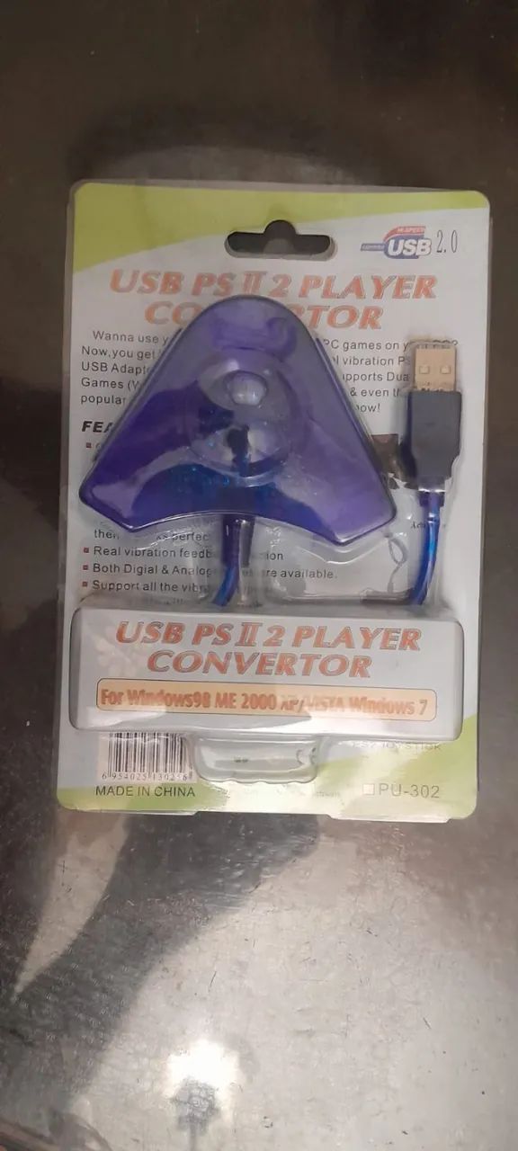Adaptador para funcionar controles de Playstation one no computador (PC) - Foto 2