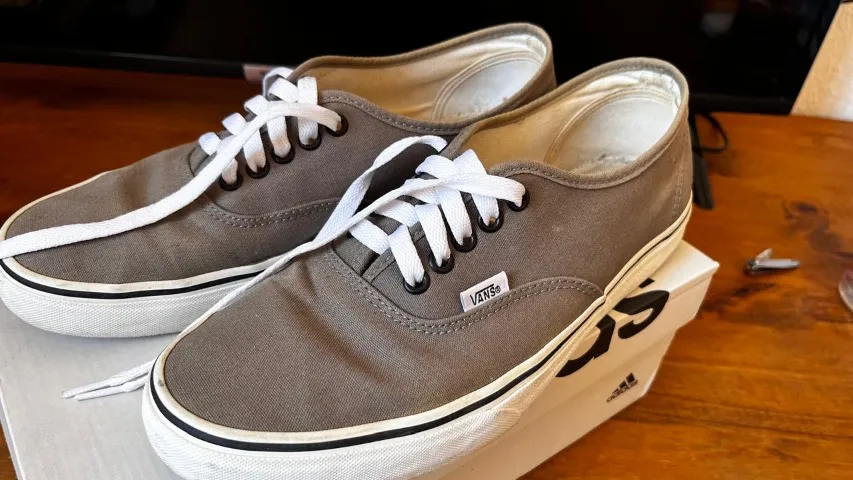 Tênis Vans Authentic Original - Cinza - Pouco uso - Tamanho 40