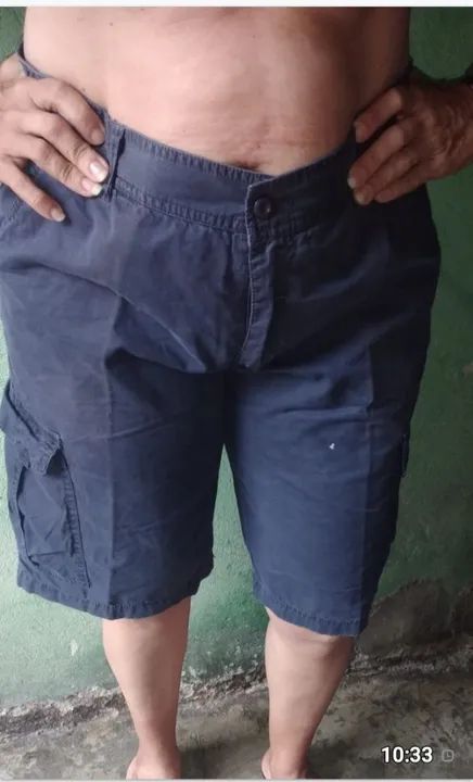 Bermuda Masculino Azul