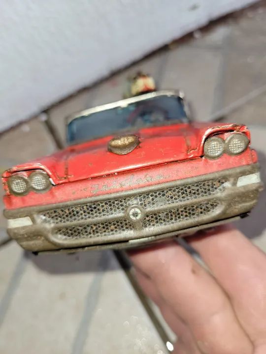 Carrinho de lata antigo  - Foto 4