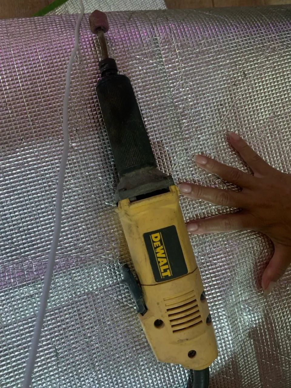 Retífica profissional potente pouco uso 