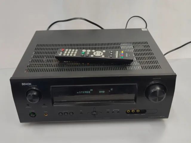 Receiver Denon Avr-1611 7.1 C/ Controle, Funcionando 100