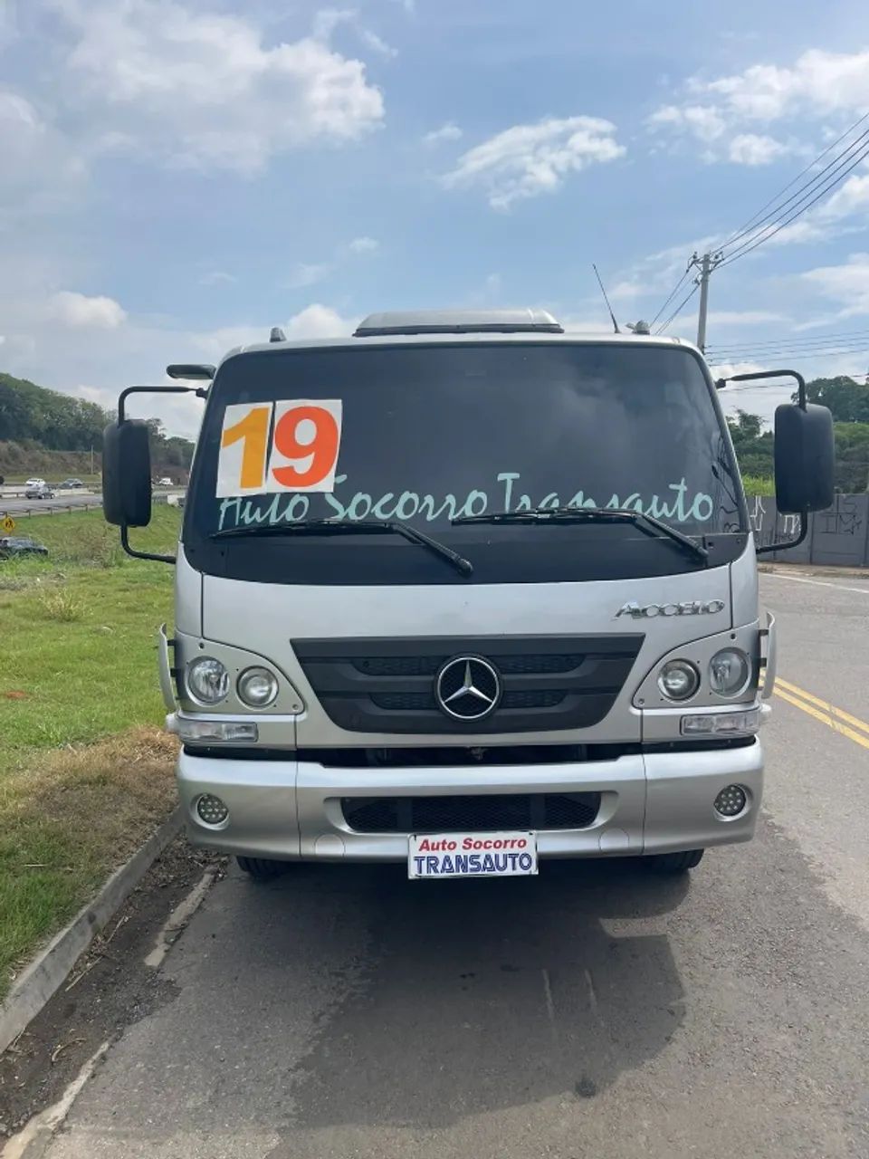 MERCEDES -BENZ ACCELO 1016 4X2 PLATAFORMA GUINCHO-ANO 2019 - Foto 12