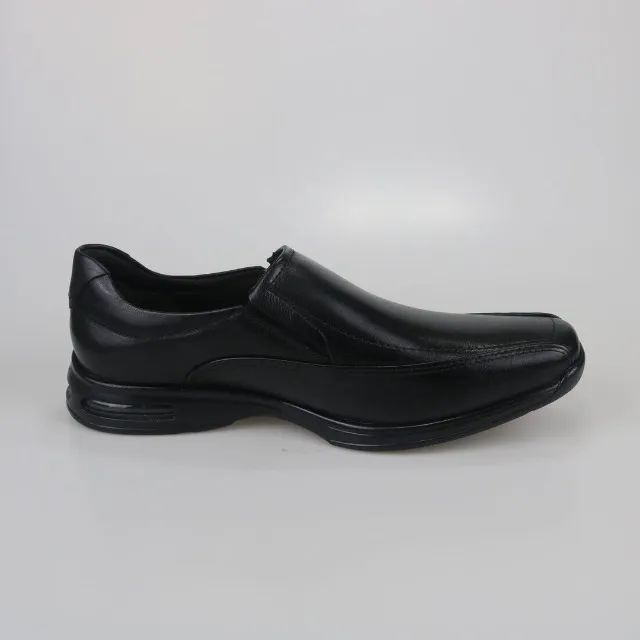 Sapato Masculino Democrata Air Preto - Foto 3
