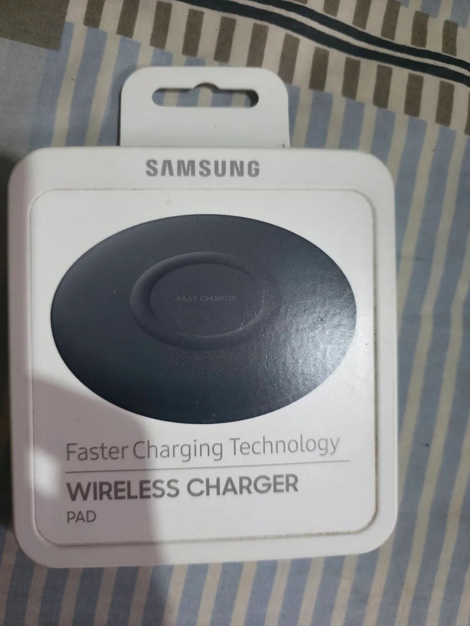 Carregador Wireless Samsung Fast Charge - Novo