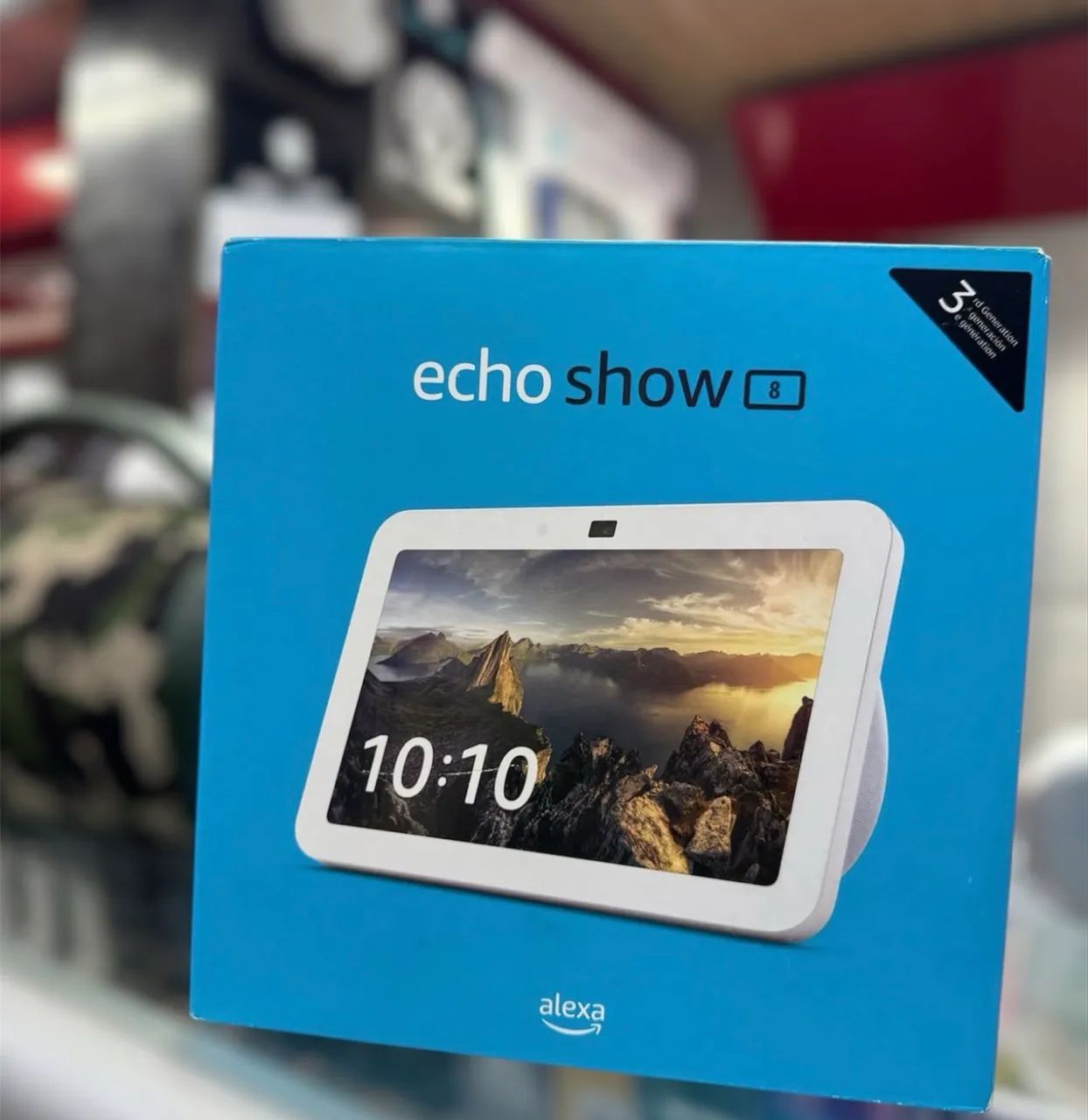 Echo show 8 3 geração Nova Lacrado Alexa - Casa Inteligente