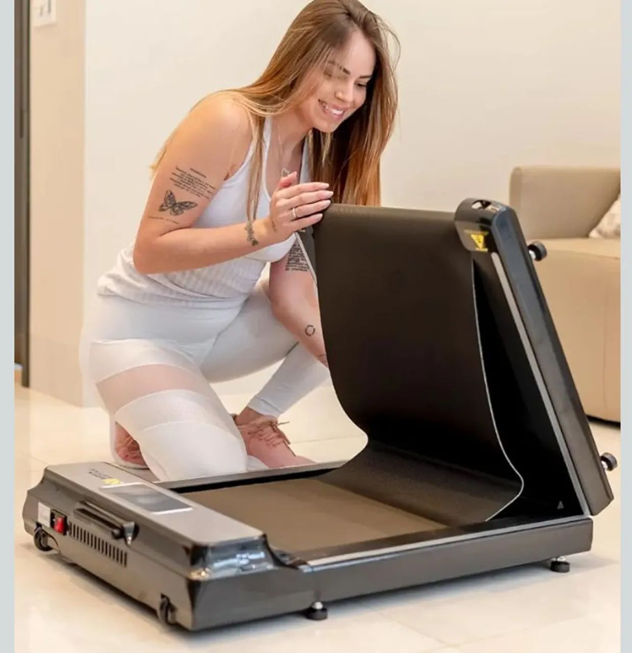Esteira Dobrável para Caminhada walking pad - Foto 2