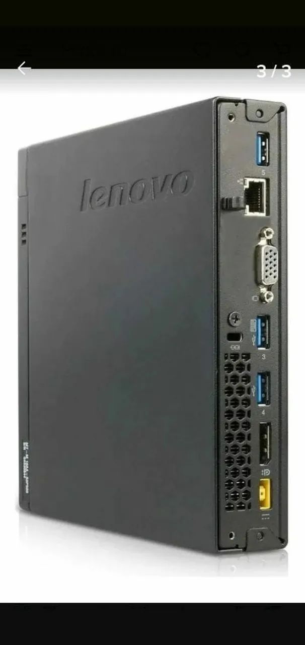 Cpu mini Lenovo tiny m92 i3 ssd 120  - Foto 4