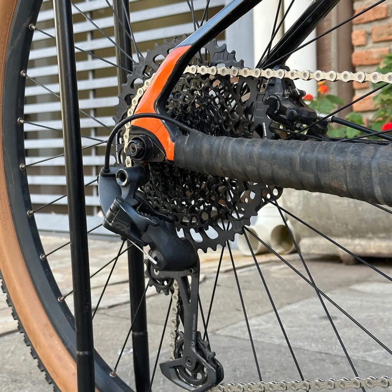 SEMINOVA Audax Auge 50 bike aro 29 em fibra de carbono e barata - Foto 5