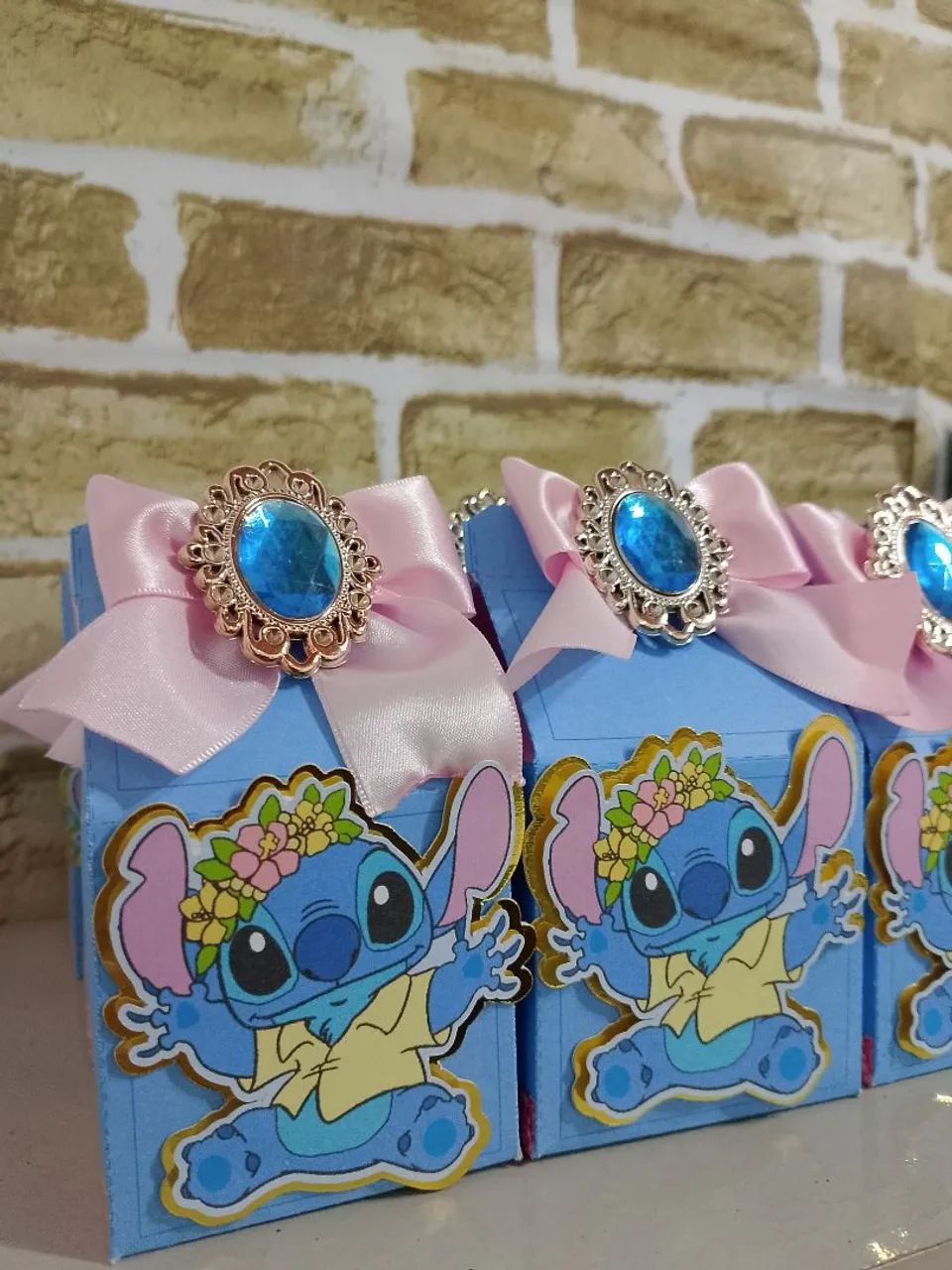 Caixa de presente personalizada Stitch - Foto 2